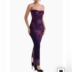 House of CB Aiza Floral Underwire Cocktail Dress